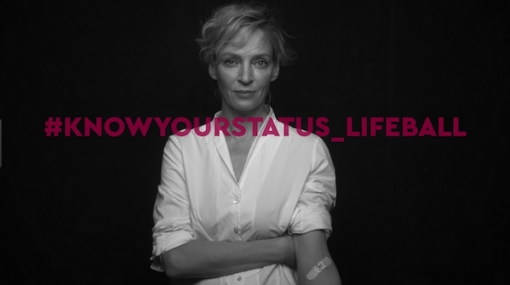 Uma Thurman - "Know Your Status" LIFE+ Kampagne © (LIFE+/Peter Lindbergh)