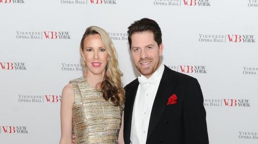 Silvia Frieser und Daniel Serafin beim Viennese Opera Ball in New York City © Viennese Opera Ball