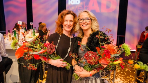 iab austria webAD 2017: Lilian Meyer-Janzek und Martina Zadina © Hannes Winkler