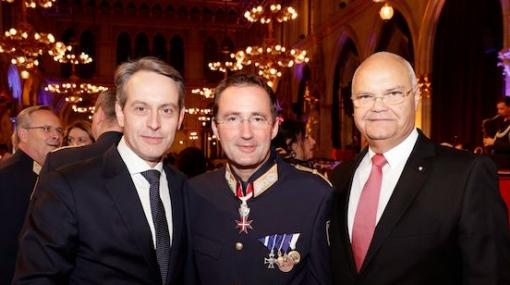 133er Awards 2017: Thomas Strachota, Gerhard Pürstl und Harry Kopietz © Ludwig Schedl