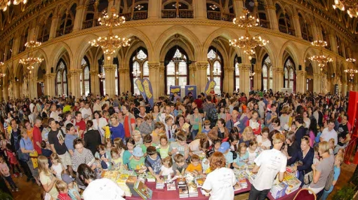 Wiener Kinderlesefest im Wiener Rathaus © Stefan Diesner