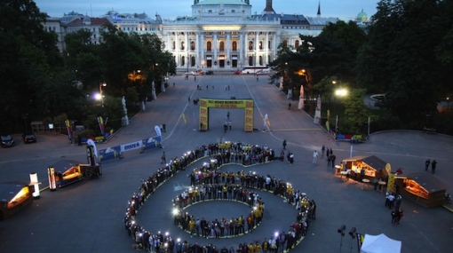 Night Run Flashmob © echo medienhaus