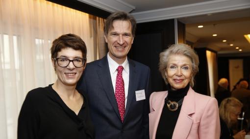 AmCham Talks: Monika Sommer (Haus der Geschichte Österreich), Martin Brodey (DORDA Rechtsanwälte), Sylvia Eisenburger-Kunz (Gesellschaft der Freunde der bildenden Künste) © Roland Rudolph