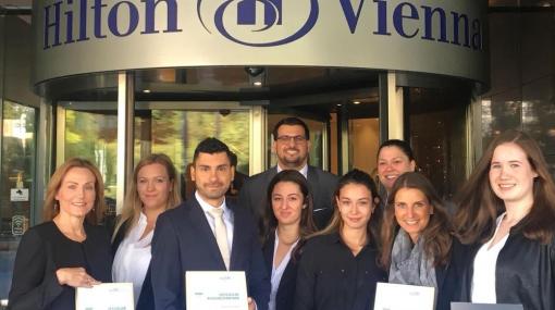 Ein starkes Team für die neue Hotelmanagement-Generation © Hilton Hotels & Resorts