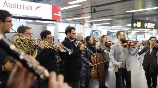 Das Divertimento Viennese hebt mit Austrian Airlines zum Viennese Opera Ball in New York City ab © Stefan Joham