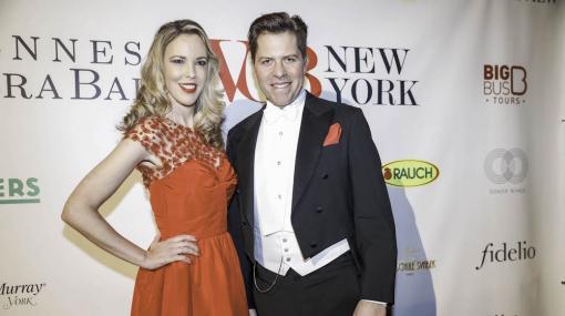 Silvia Frieser und Daniel Serafin beim 64. Viennese Opera Ball in New York City © Stefan Joham