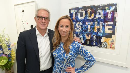 Gerald Hartinger und Lena Heidrich eröffnen ihre neue Galerie in der Spiegelgasse 21 © Christian Jobst