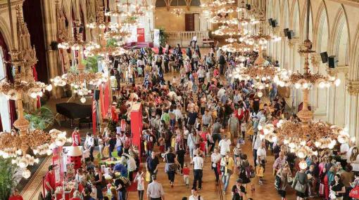 Wiener Kinderlesefest im Rathaus (2018) © Stefan Joham