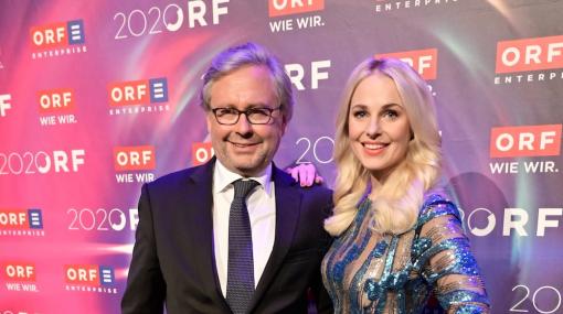 ORF-AWARD 2019: Alexander Wrabetz und Silvia Schneider © Christian Jobst