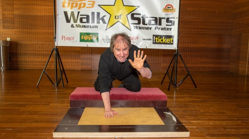 Chris de Burgh am tipp3 Walk of Stars © Haide Media/Johannes Ehn