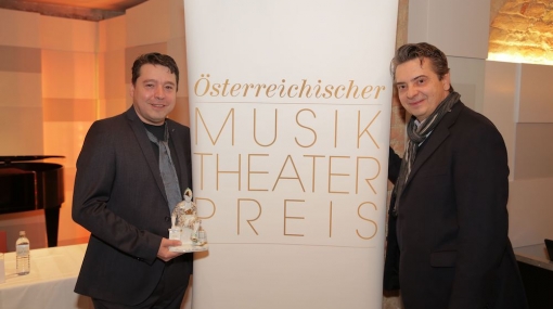 Österreichischer Musiktheaterpreis: Karl-Michael Ebner und Christoph Wagner-Trenkwitz © Roland Rudolph
