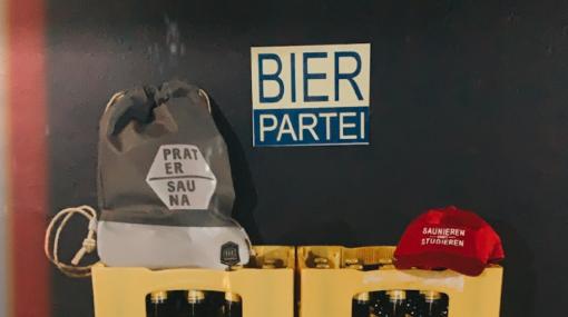Bier für die Wiener Bierpartei © privat