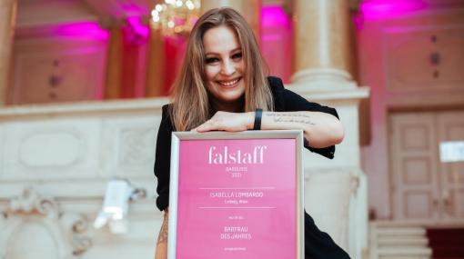 Isabella Lombardo vom Wiener „Lvdwig“ ist Barkeeperin des Jahres 2021 © Falstaff/Mila Zytka