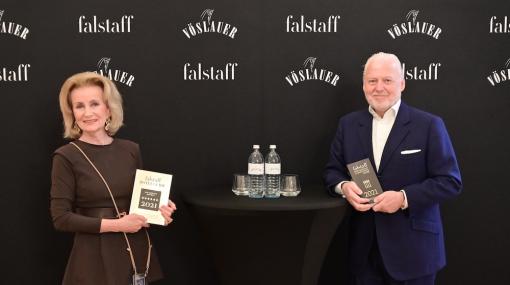 Falstaff präsentiert neuen Hotel und Restaurant Guide: Elisabeth Gürtler und Wolfgang M. Rosam in der Hofburg Vienna © Christian Jobst