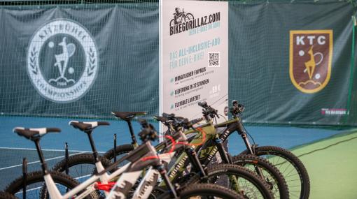 Bike Gorillaz stattet Asse beim Generali Open in Kitzbühel aus © Nikolaus Mautner Markhof