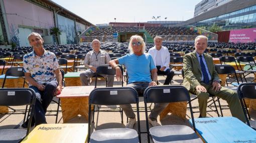 Hans-Peter Hutter, Herbert Weltler, Wald Tatar, Christoph Klingler und Klaus Schneeberger © Oreste Schaller