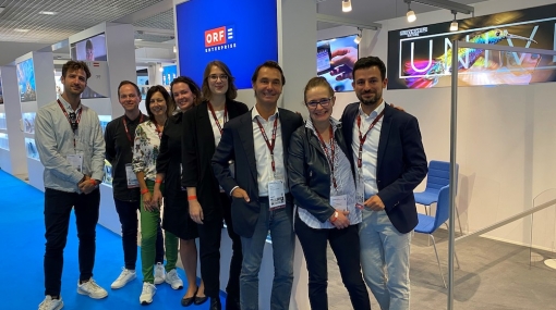 ORF-Enterprise-Team auf der MIPCOM 2021 © ORF-Enterprise