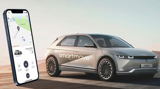 Sujet smartmove: Auto mit App © KIR Group