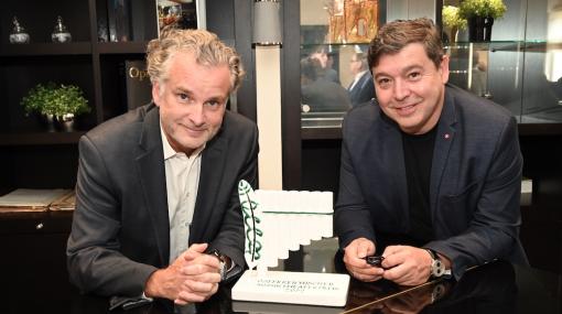 Mediengespräch zum Österreichischen Musiktheaterpreis 2022: Präsident Karl-Michael Ebner und Christoph Klingler (CTS EVENTIM Austria) © Christian Jobst