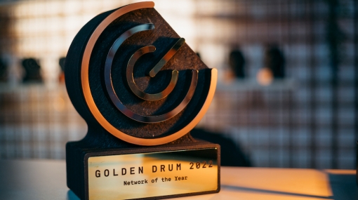 Golden Drum Trophy 2022 © Golden Drum