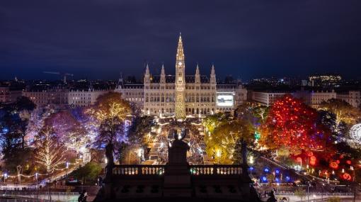 Christkindlmarkt am Wiener Rathausplatz © Stadt Wien Marketing/Johannes Wiedl