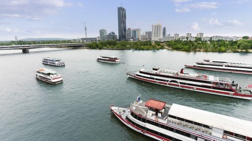 Die Flotte der DDSG Blue Danube © DDSG Blue Danube/PicMyPlace