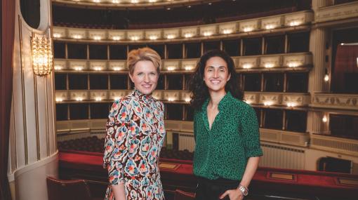 Brigit Reitbauer und Maryam Yeganehfar © Stefan Gergely