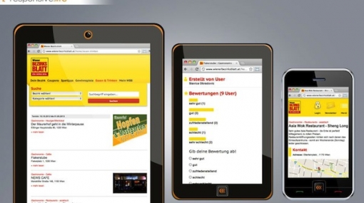 Wiener Bezirksblatt Web-Relaunch © echonet communication