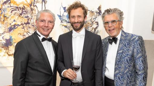 Opinion Leaders Network Art: Paul Leitenmüller, Simon Quendler und Gerhard Krispl © Opinion Leaders Network/Christian Mikes