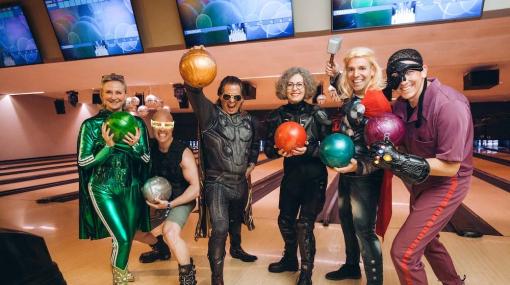 Das Team der ORF-Enterprise beim Bowling Cup 2023 © Mila Zytka