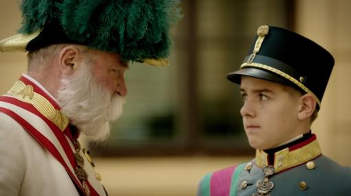 „Duell der Kronprinzen – Rudolf von Österreich und Wilhelm von Preussen“: Kronprinz Rudolf mit Kaiser Franz Josef © epo-film