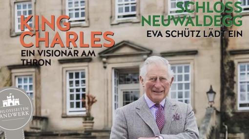 King Charles am Cover des Schlossseiten Magazins © Schlossseiten