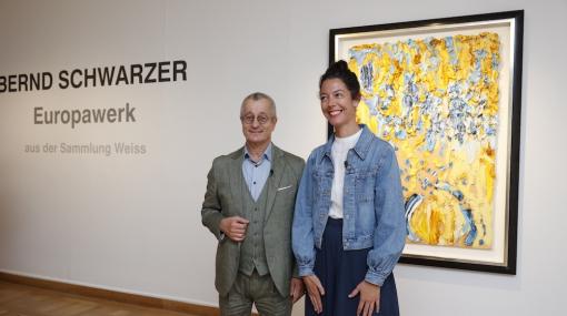 Bernd Schwarzer: Europawerk: Lisa Ortner-Kreil und Tayfun Belgin © Roland Rudolph