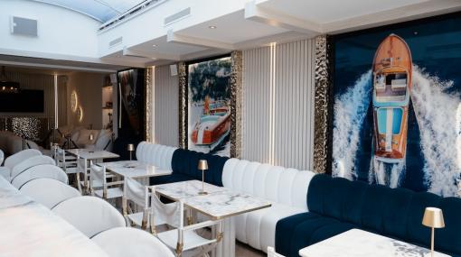 Swiss Yachts Lounge: La Belle Maison Interior Design launcht erstes Projekt in Europa © La Belle Maison/Anas Ech-Cherf