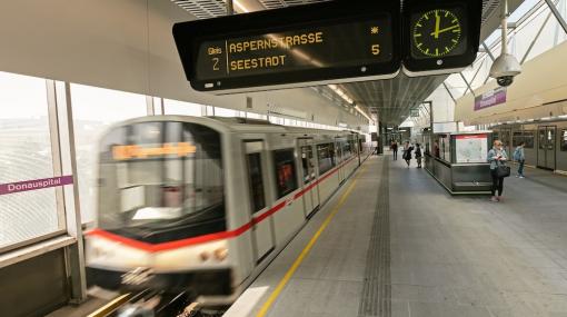 U2-Station Donauspital © Wiener Linien/Manfred Helmer