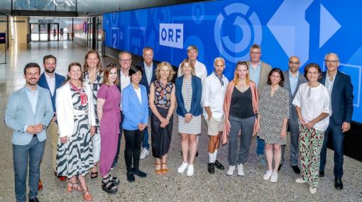 Semifinal-Jurierung der International Emmy Awards 2024 am ORF-Mediencampus © ORF-Enterprise