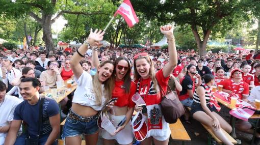 Fanzone Prater Österreich Spiel 2024 © Denise Auer/HEUTE