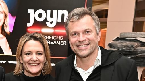 Stefanie Groiss-Horowitz (ORF) und Markus Breitenecker (ProSiebenSat.1 Media) © Christian Jobst