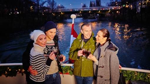Weihnachtsfeier am Schiff © DDSG Blue Danube