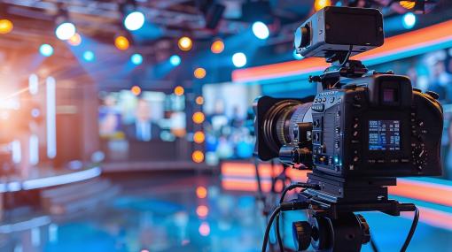Camera in News Studio © Adobe Stock