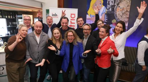 Happy New Year Get-together des iab austria im Creo 2025 © iab austria/Katharina Schiffl