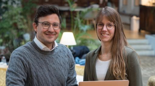 heart job: Simon Rutar und Sarah Brauns © Alexander Liebing