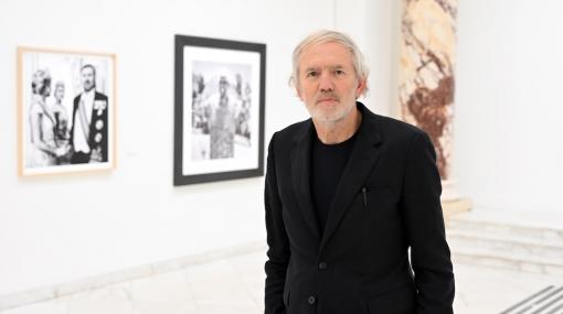 Anton Corbijn in der Ausstellung »Antin Corbijn - Favourite Darkness« im Bank Austria Kunstforum Wien © Christian Jobst
