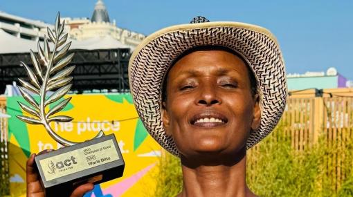 Waris Dirie @ Cannes Lions Festival 2025 © Desert Flower Foundation