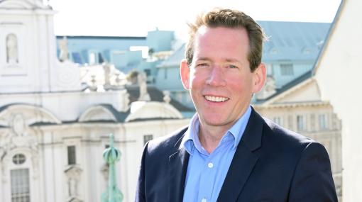 AGENDA 2050: Eugen Schmidt (AboutMedia) im »AM HOF 8« © Christian Jobst