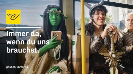 Kampagne der Österreichischen Post: Immer da, wenn du uns brauchst © Team Violet Kampagne der Österreichischen Post: Immer da, wenn du uns brauchst © Team Violet