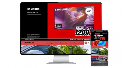 MediaMarkt setzt als First Mover auf Dynamic Head bei austria.com/plus © austria.com/plus