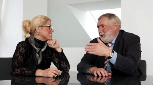 Christina Weidinger und Franz Fischler © SE Award
