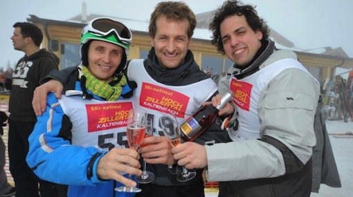 Reinhard Binder, Alfred Strauch und Andreas Ferner beim Winzer Wedel Cup 2013 © Philipp Hutter