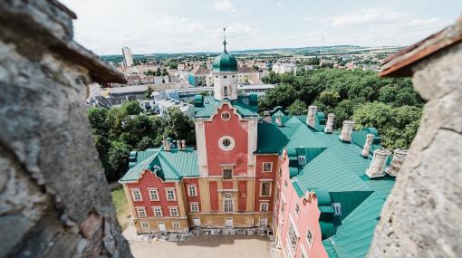Schloß Prugg Turmblick © privat